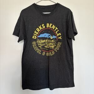 Dierks Bentley‎ Shirt Shirt Size Large Gravel & Gold Tour Concert Country Music